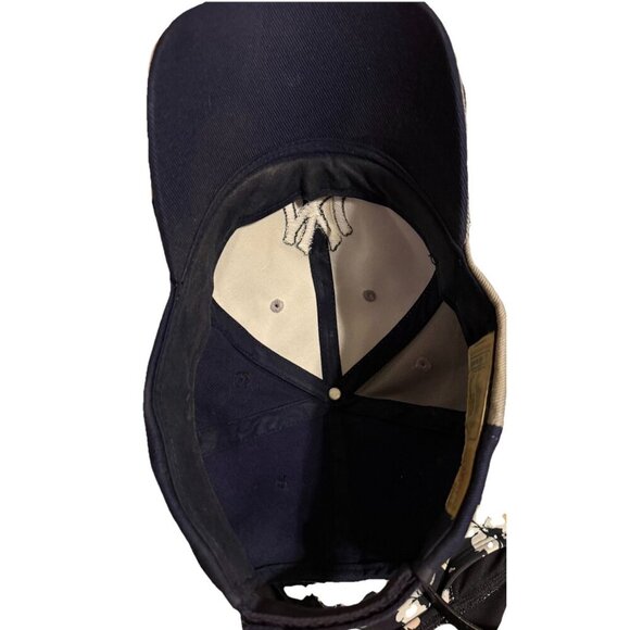 Vintage New York Yankees Baseball Cap Gray White Embroidered Logo - Picture 7 of 7